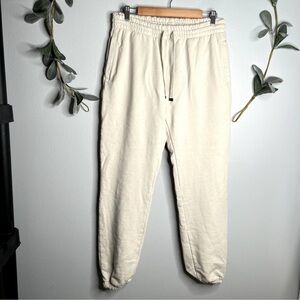 Talentless Cream Jogger Sweatpants Size XL